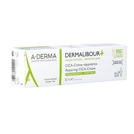 Aderma Dermalibour+ Cicacreme Herstellend 50ml  -  Aderma