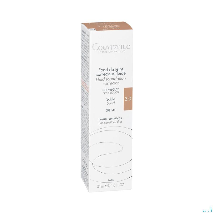 Avene Couvrance Fdt Correct. Fluide 3 Sable 30 ml  -  Avene