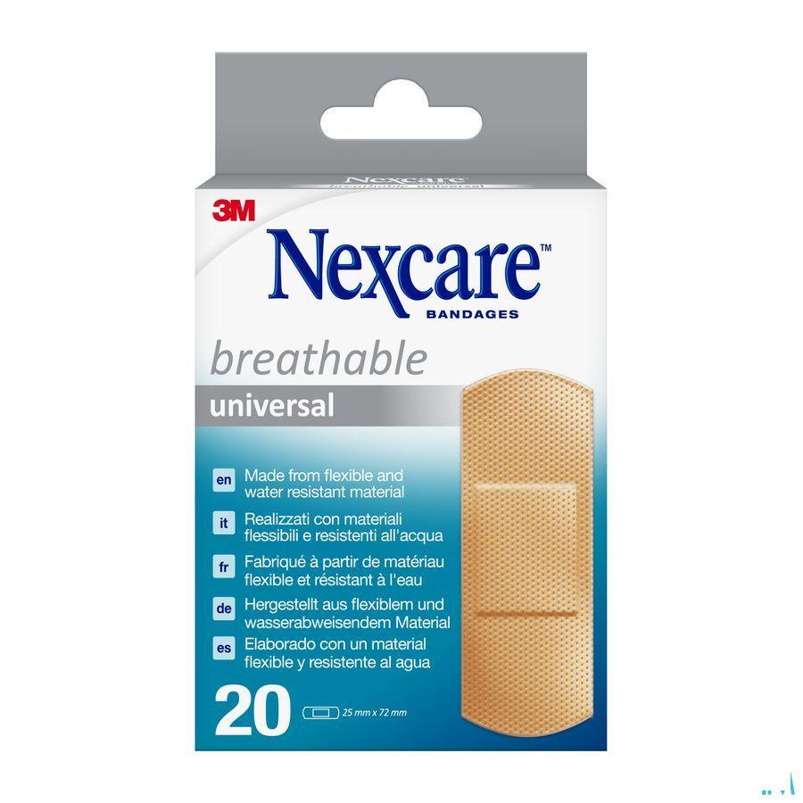Nexcare 3M Breath.Univ.25X72Mm Strips 20 N0320Ns-1  -  3M