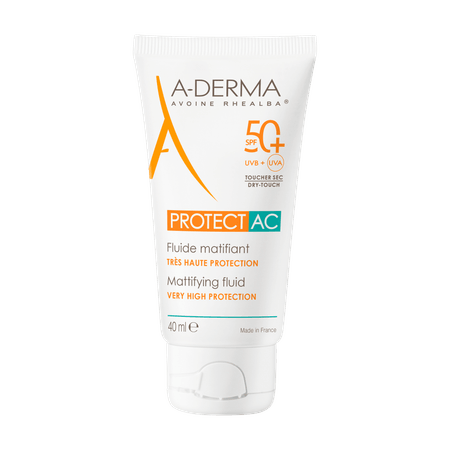 Aderma Protect Ac Fluide Matterend Spf50+ 40 ml
