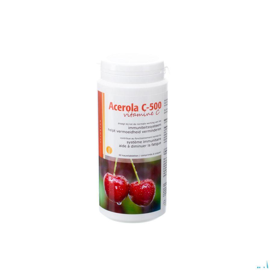 Fytostar Acerola 500 Vit C Tabletten 60  -  Ocebio