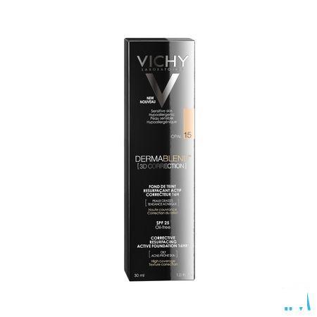 Vichy Fdt Dermablend Correction 3d 15 30 ml  -  Vichy