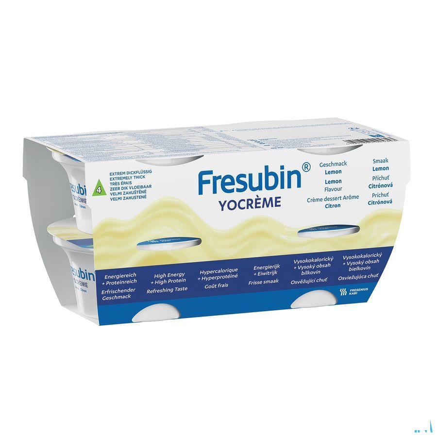 Fresubin Yocreme Citron 4x125 gr 7118701  -  Fresenius