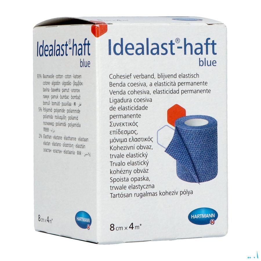 Idealast-haft Blauw 8cmx4m 1 P/s  -  Hartmann