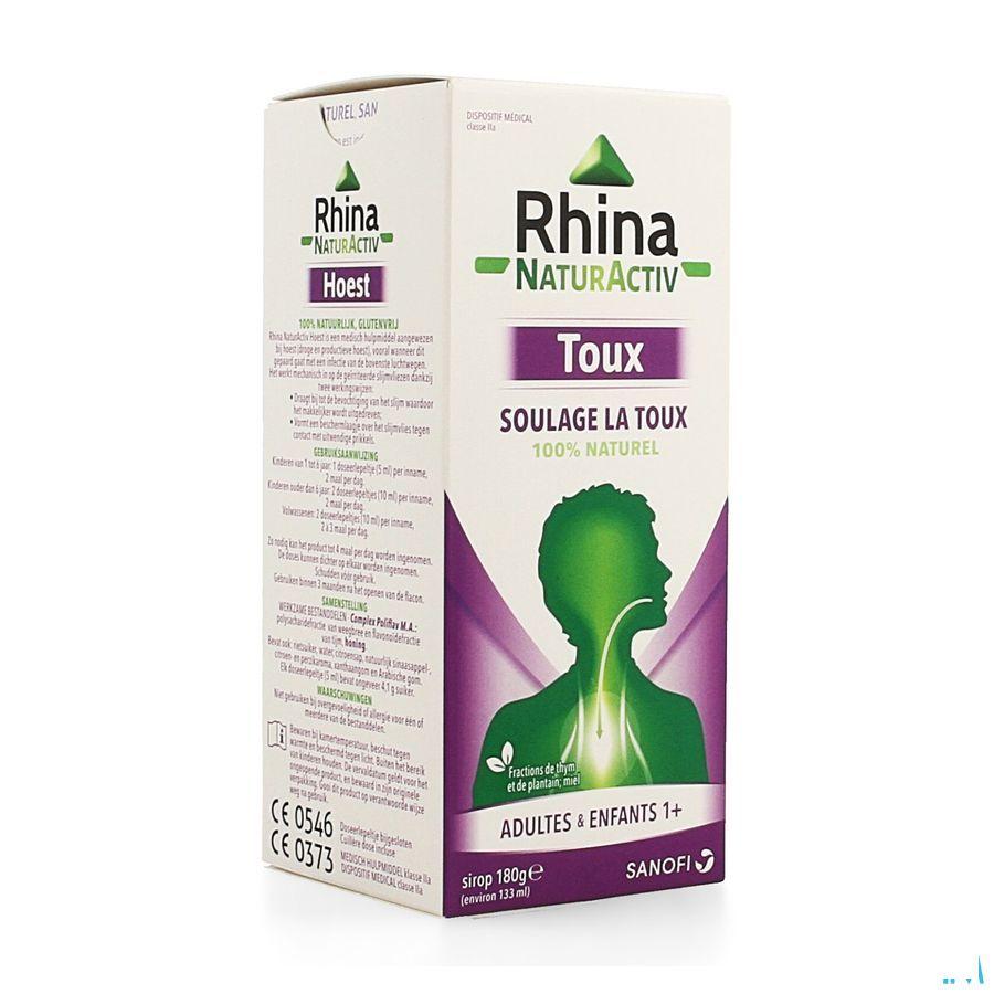Rhina Natur Activ Hoest Siroop 180 gr