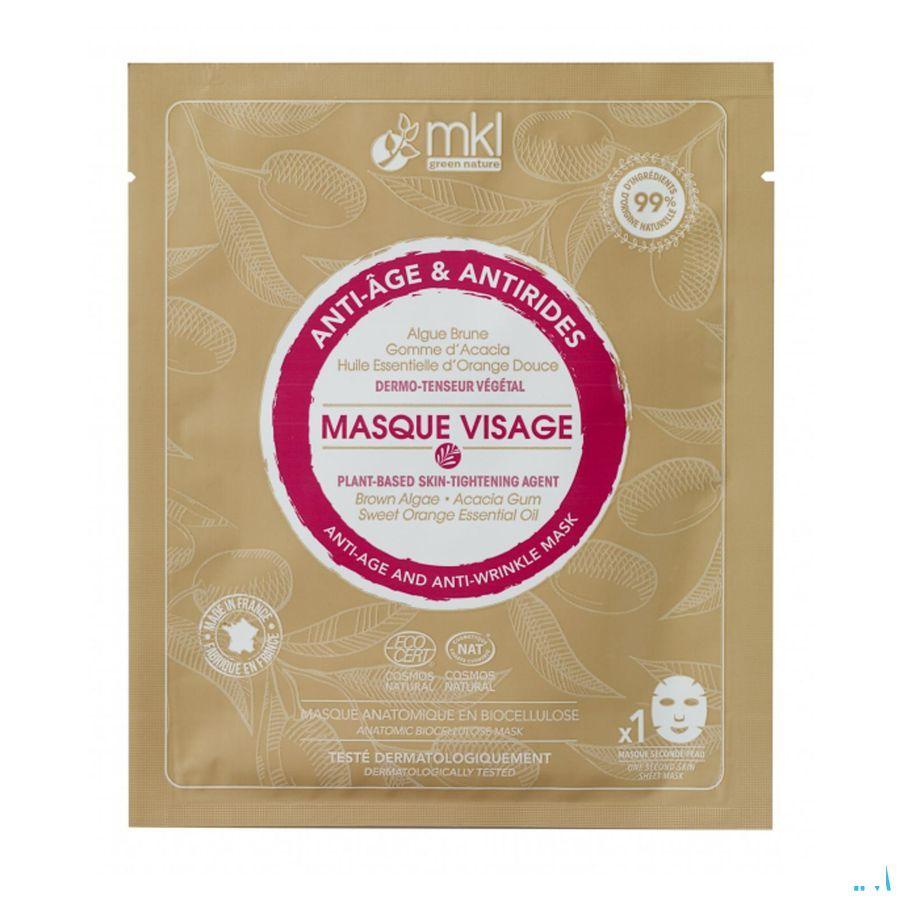 Mkl Gezichtsmasker A/Ageing & A/Rimpel Zakjes 10 ml