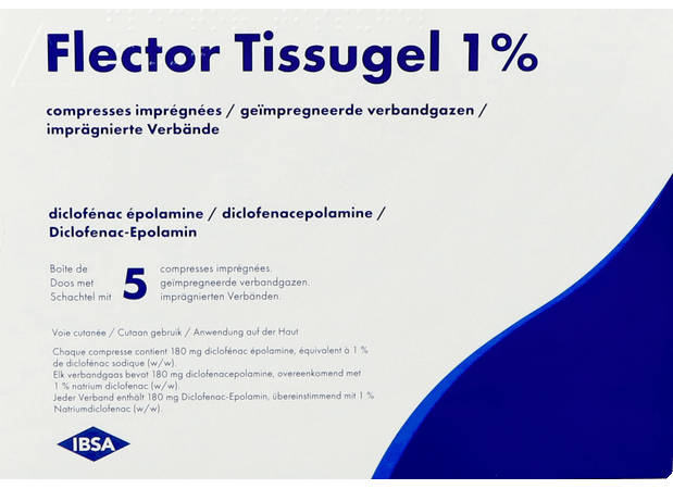 Flector Tissugel Compres Impreg 5
