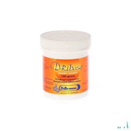 Ribose Poeder Oplosbaar 100 gr  -  Deba Pharma