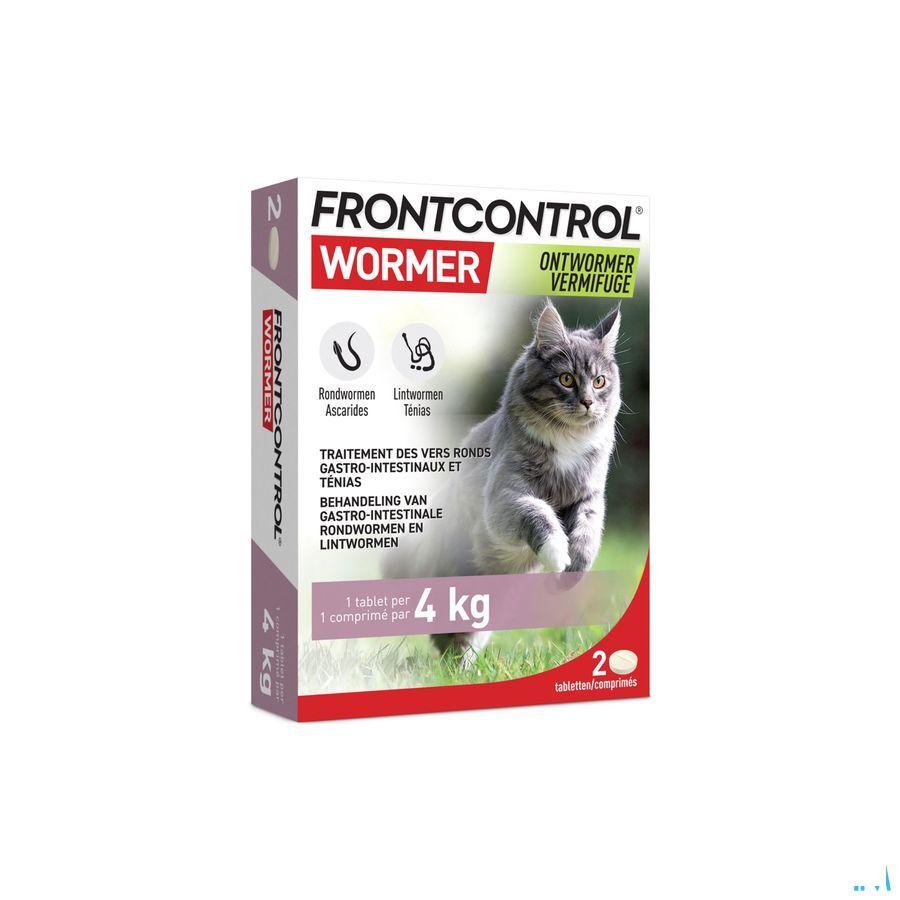 Frontcontrol Wormer 230 mg/20 mg Kat Tabl 2