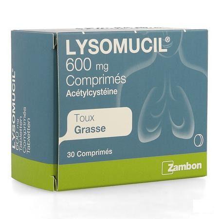 Lysomucil 600 Comp 30 X 600  mg