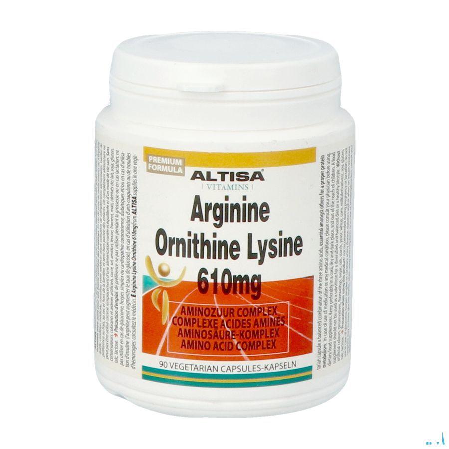 Altisa Arginine Ornithine Lysine V-Capsule 90 151038  -  Dieximport
