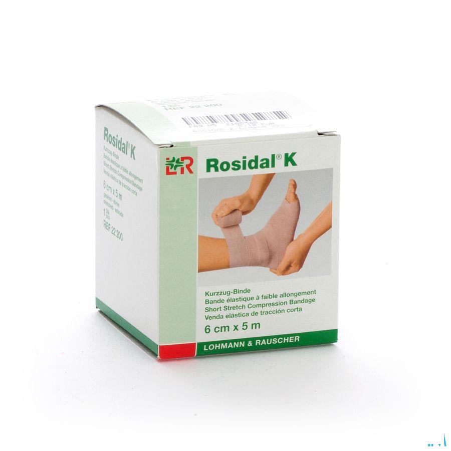 Rosidal K Bande Elast 6cmx5m 22200  -  Lohmann & Rauscher