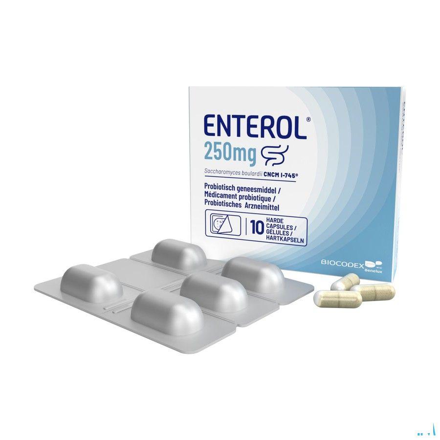 Enterol 250 mg Capsule Harde Dur S/blister 10x250 mg