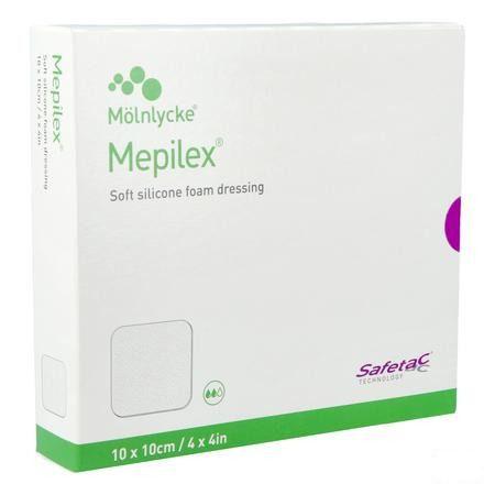 Mepilex Pansement Mousse Sil Abs Ster 10x10cm 5 294100  -  Molnlycke Healthcare