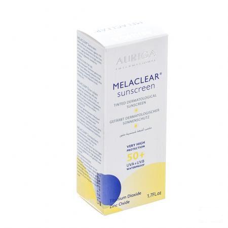 Auriga Melaclear Zonnebescherm. Dermato Ip50 50 ml  -  Isdin