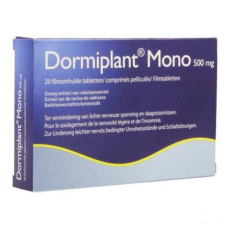 Dormiplant Mono 500 mg 20 Tabletten  -  VSM