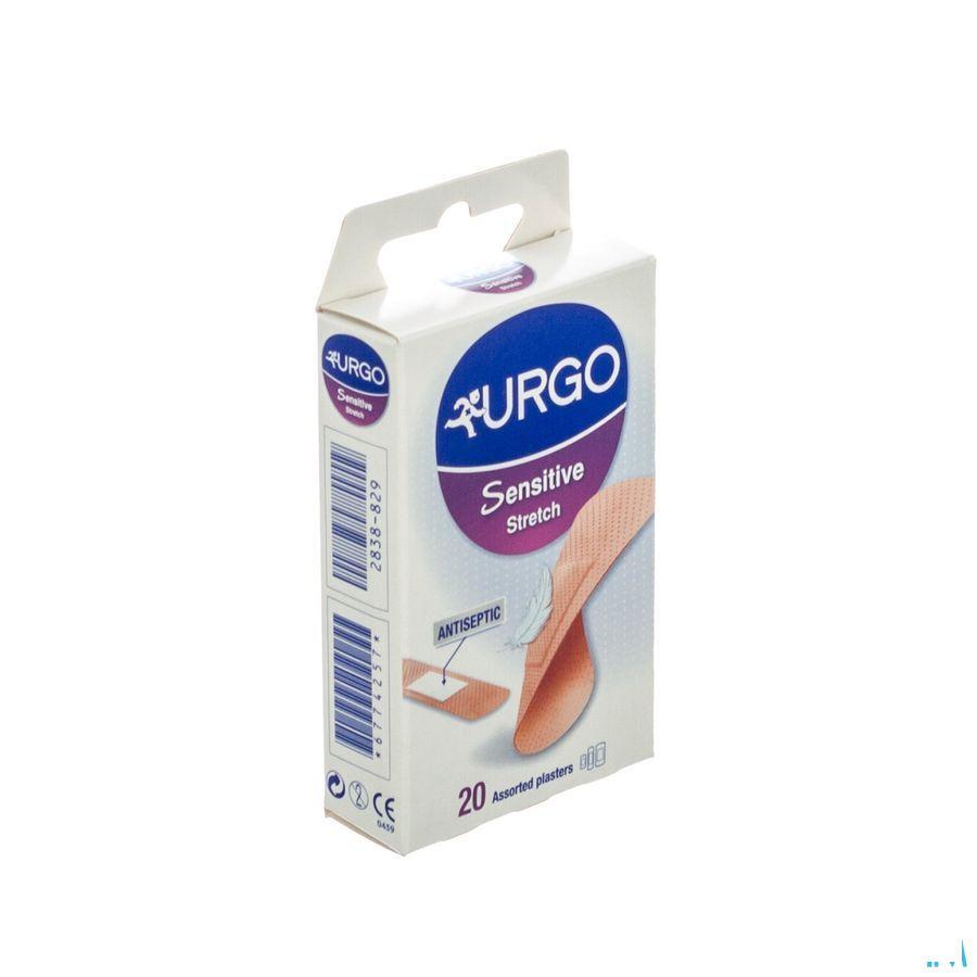 Urgo Sensitive Pleister Stretch 20x72mm + 20x40mm 20  -  Urgo Healthcare
