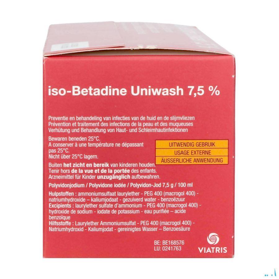 Iso Betadine Uniwash 7,5% 50 x 10 ml