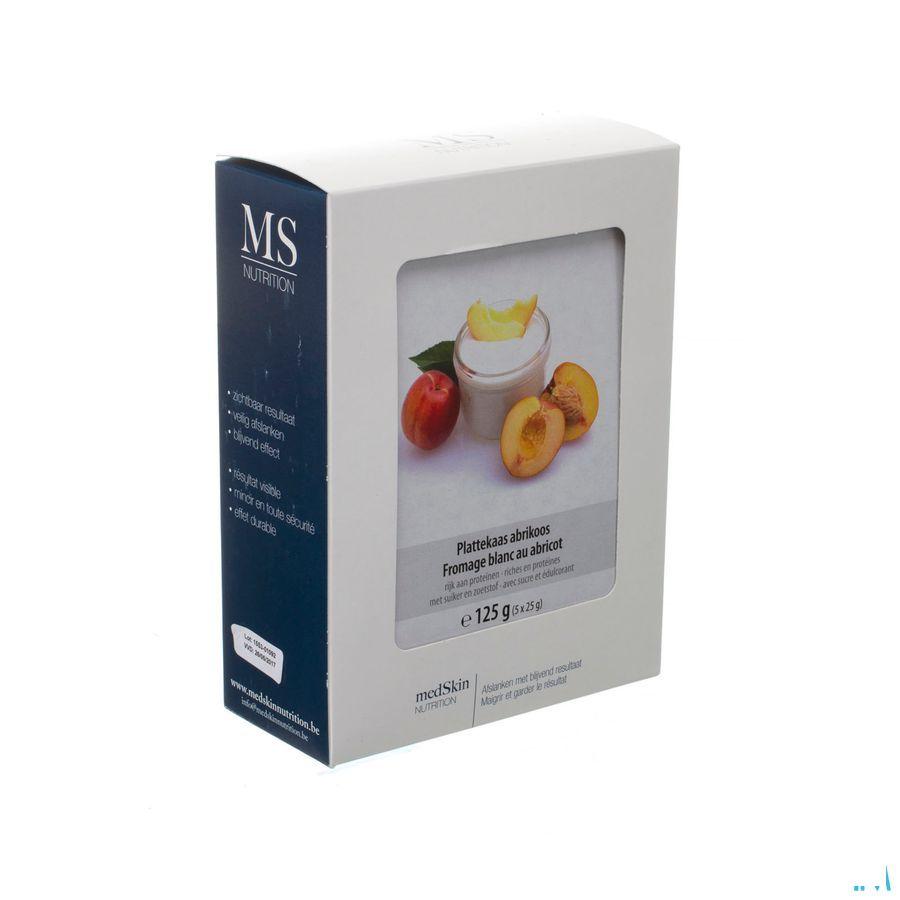 Medskin Fromage Blanc Abricot Sachets 5  -  Medskin Nutrition