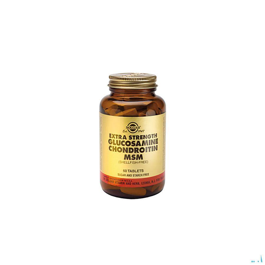 Glucosamine Chondroitin Msm ( zonder schaaldier)comp 60  -  Solgar Vitamins
