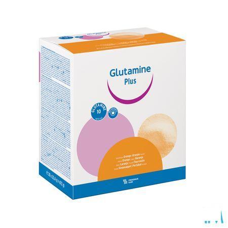 Glutamine Plus Orange Poudre Sachet 30  -  Fresenius