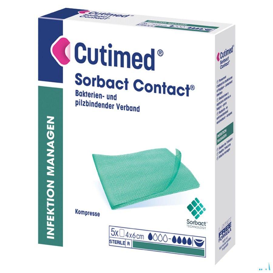 Cutimed Sorbact Contact Kp 7X9cm 5