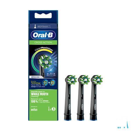 Oral-B Refill Eb50-3 Crossaction Black 3