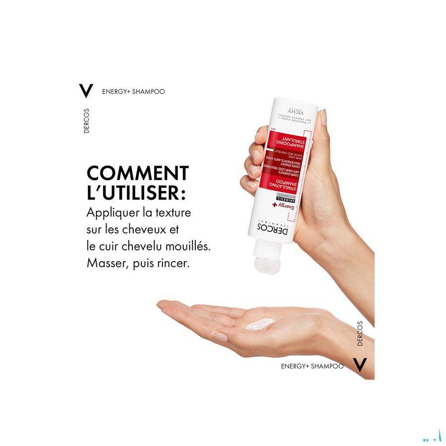 Vichy Dercos Energy Shampoo Aminexil 200 ml  -  Vichy