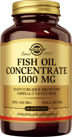 Solgar Fish Oil Concentrate Softgel 60x1000 mg  -  Solgar Vitamins