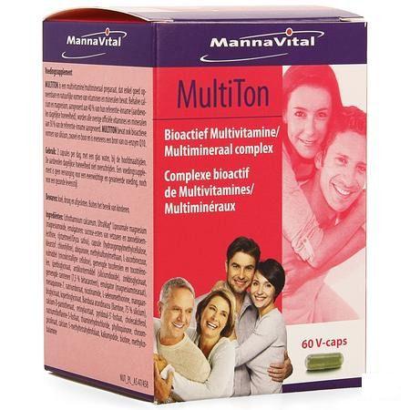 Mannavital Multiton V-Capsule 60
