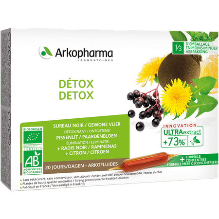Arkofluide Detox Bio Ampullen 20  -  Arkopharma