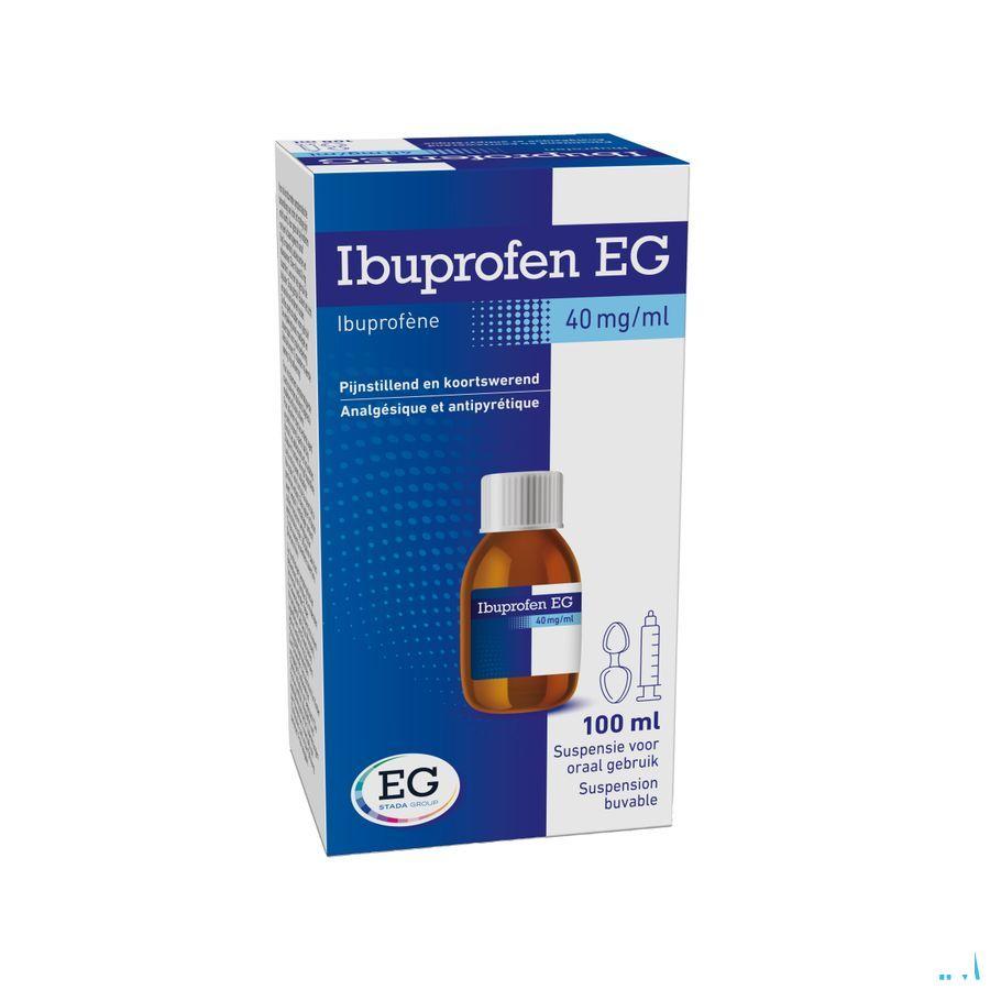 Ibuprofen EG 40 mg/ml Suspension Buvable 100 ml  -  EG