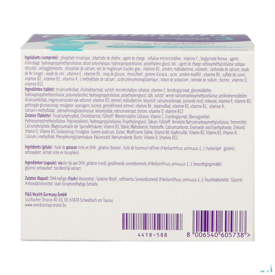 Omnibionta Postnatal 3 Borstv.8Wek Tabl 56+Caps 56