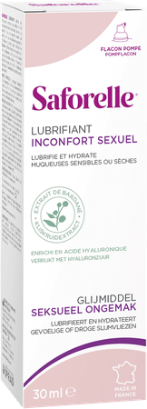 Saforelle Glijmiddel Pompfl 30 ml
