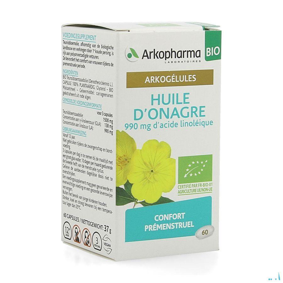 Arkocaps Teunisbloemolie Bio 60 Capsule  -  Arkopharma