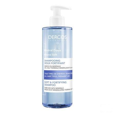 Vichy Dercos Mineral Doux Shampooing 400 ml  -  Vichy