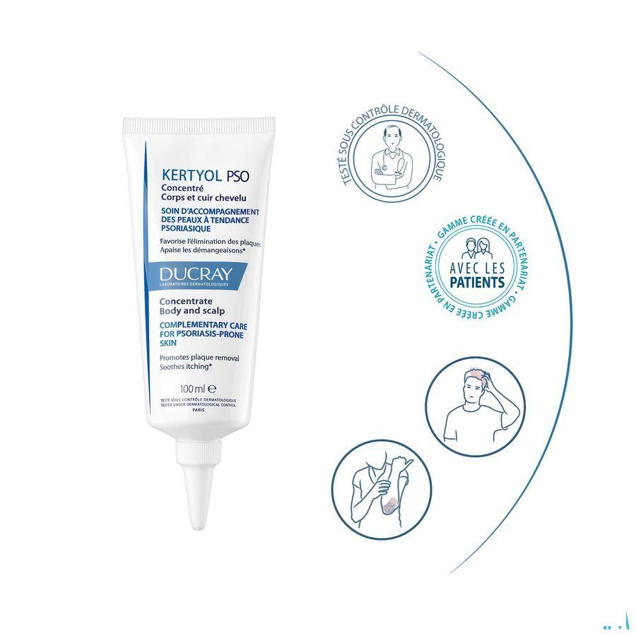Ducray Kertyol Pso Concentraat 100ml  -  Ducray 