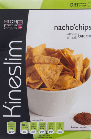 Kineslim Nacho Chips Bacon 2  -  Ocebio