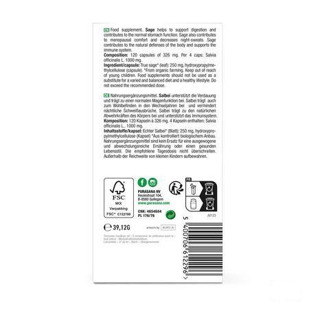 Salie Bio Capsule 120x220 mg