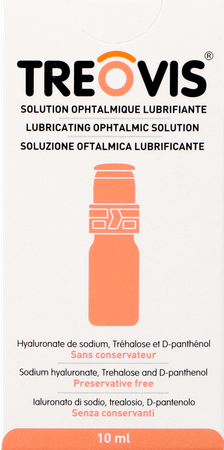 Treovis Lubrifierende Oogoplossing 10 ml