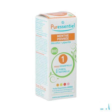 Puressentiel Eo Pepermunt Bio Expert Essentiele Olie 10 ml  -  Puressentiel