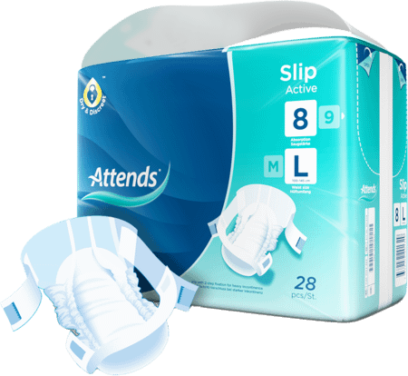 Attends Slip Active 8L 28  -  Attends
