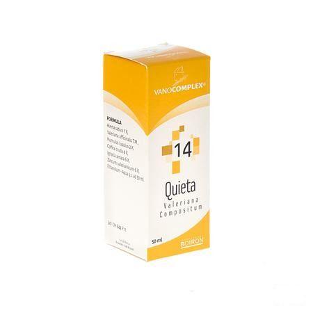 Vanocomplex N14 Quieta Druppels 50 ml  -  Unda - Boiron