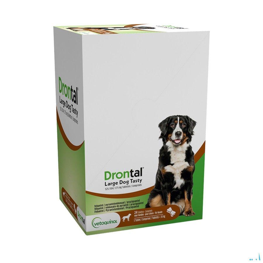 Drontal Large Dog Tasty 525/504/175 mg Comprimes 24