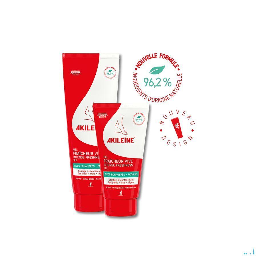 Akileine Rood Gel Levende Frisheid Tb 125 ml 101070  -  Asepta