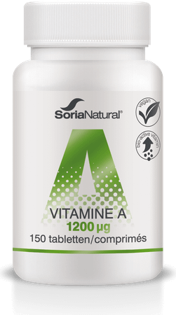 Soria Vitamine A 1,2 mg Tabl 150