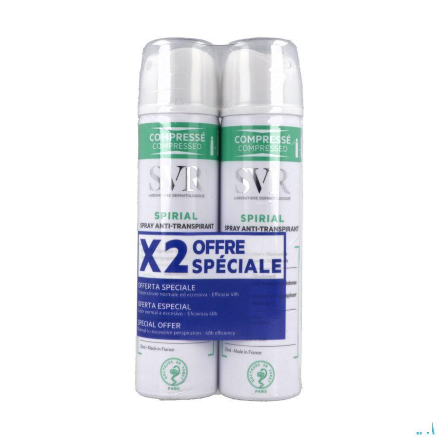 Svr Spirial Spray Duo 2X75 ml  -  Svr Laboratoire