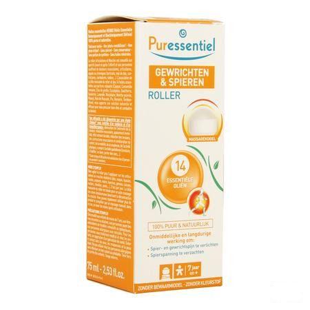 Puressentiel Gewrichten Roller 14 Essentiele Olie 75 ml  -  Puressentiel