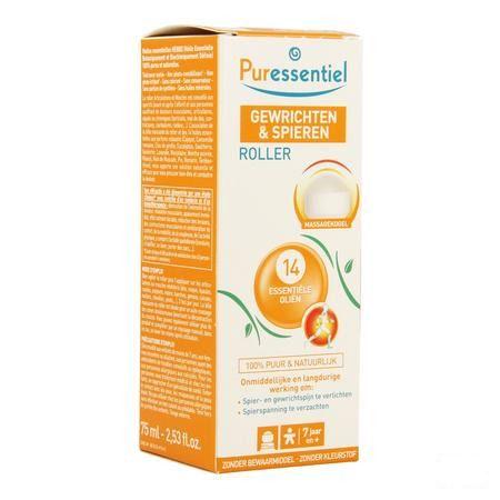 Puressentiel Articulation Roller 14 Huile Essentielle 75 ml  -  Puressentiel