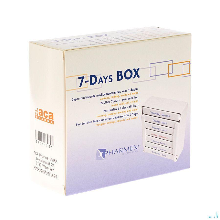 Pharmex Pillbox 7 Dagen  -  Infinity Pharma